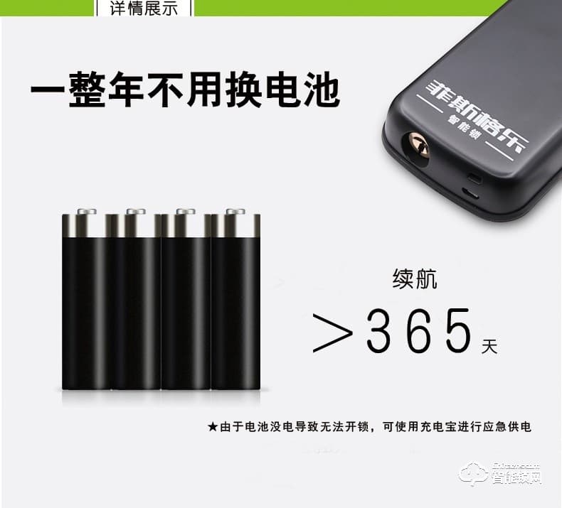 菲斯格乐智能锁 6851家用防盗门智能门锁