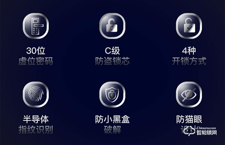 TCL智能锁 K7L家用防盗门入户门防盗锁