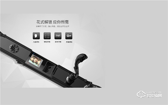 富瑞邦智能锁 人脸识别全自动智能锁指纹锁
