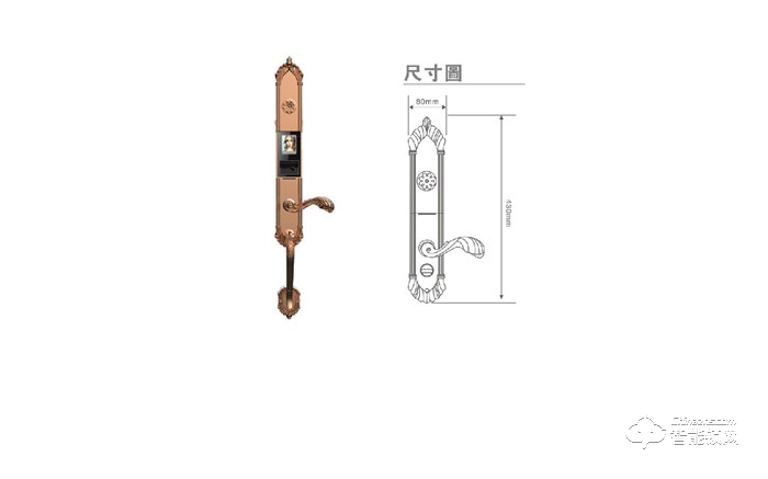 富瑞邦智能锁 人脸识别全自动智能锁指纹锁
