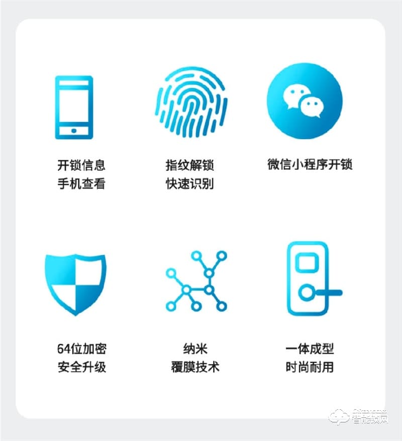 麦尔思智能锁 K6家用全自动智能门锁