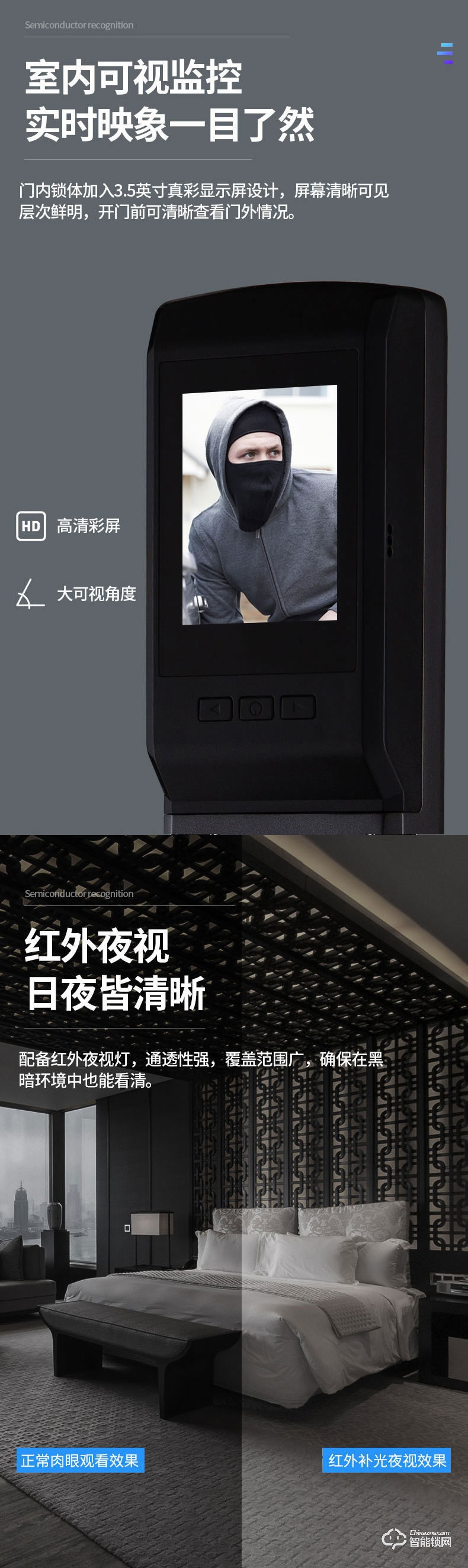 麦尔思智能锁 R3全自动家用智能门锁