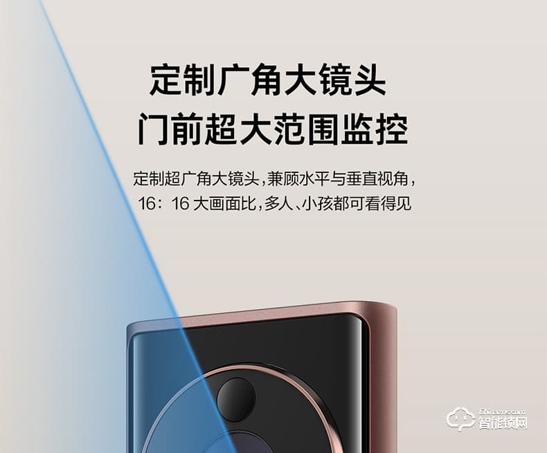 鹿客智能锁 R1M猫眼智家用防盗门电子锁