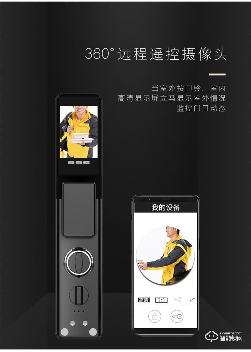 超人智能智能锁 瑞典FPC指纹传感器