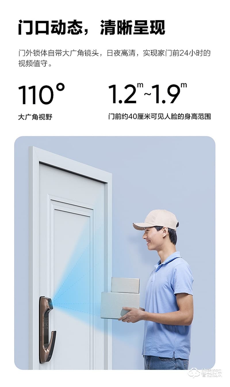 超人智能智能锁 瑞典FPC指纹传感器