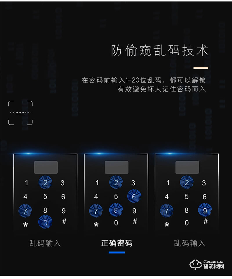 超人智能锁Q5-M 瑞典FPC指纹传感器