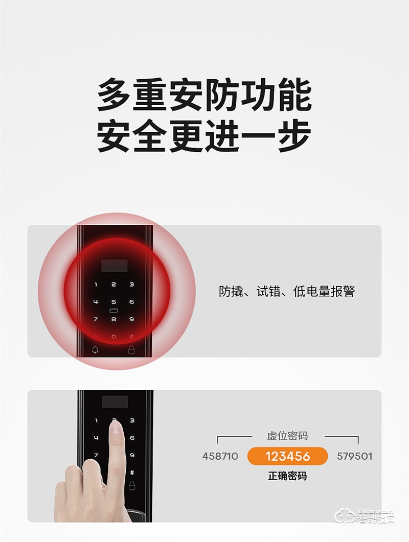 必达智能锁F2R 慧眼识人 刷脸开门 轻松回家