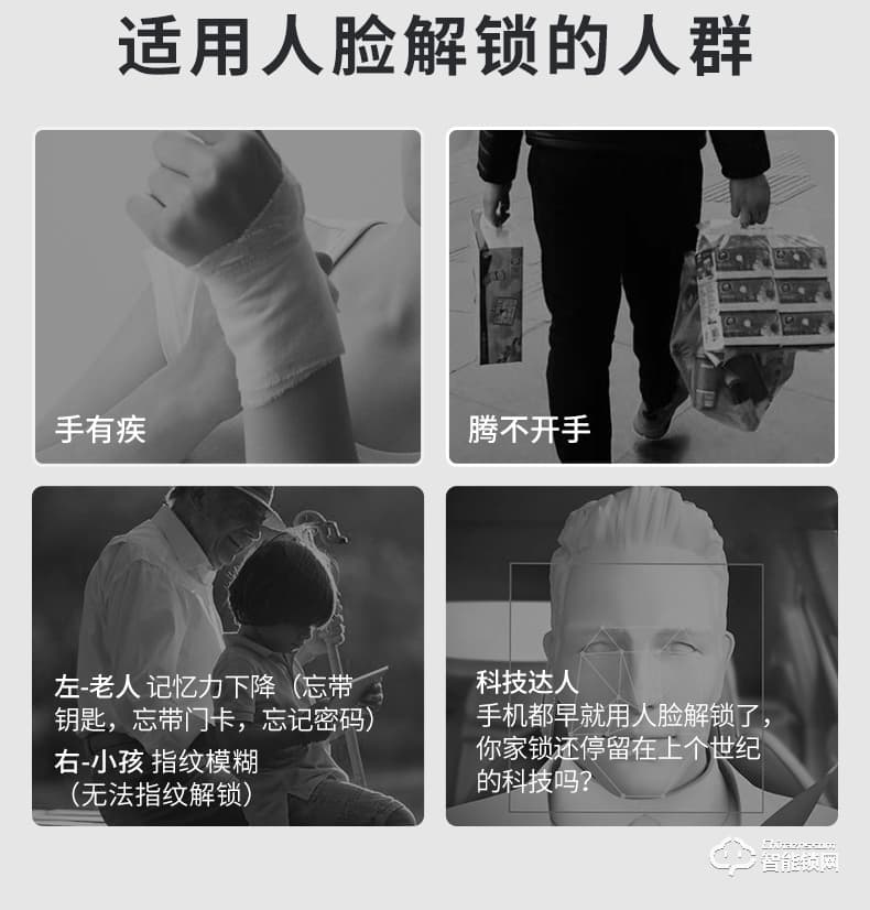 凯迪仕智能锁 K9-F指纹锁3D人脸识别密码锁