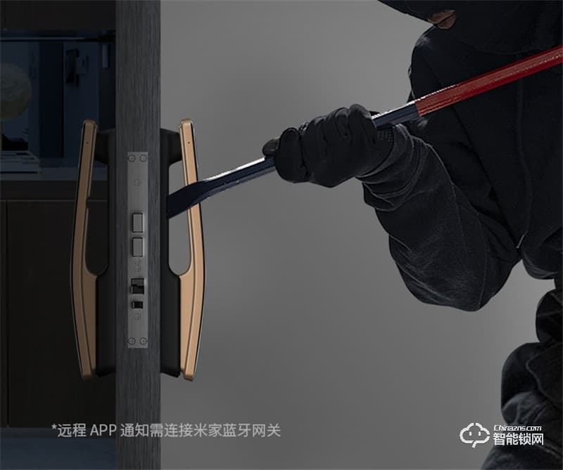 鹿客S50全自动智能锁 指静脉智能门锁家用电子锁