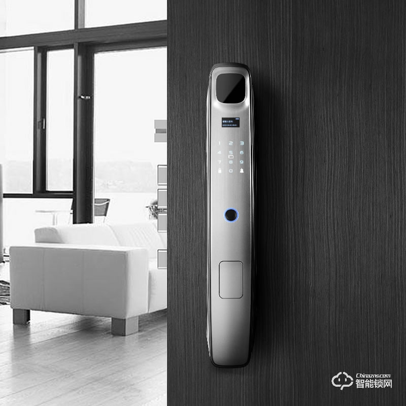玥玛DS-04指纹锁 家用防盗门密码锁电子锁