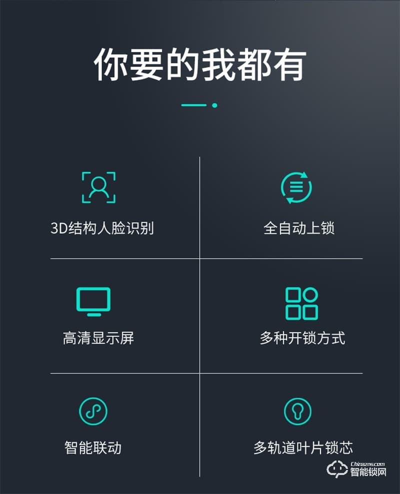 玥玛2022高端人脸开锁指纹锁YM-A9 远程开锁