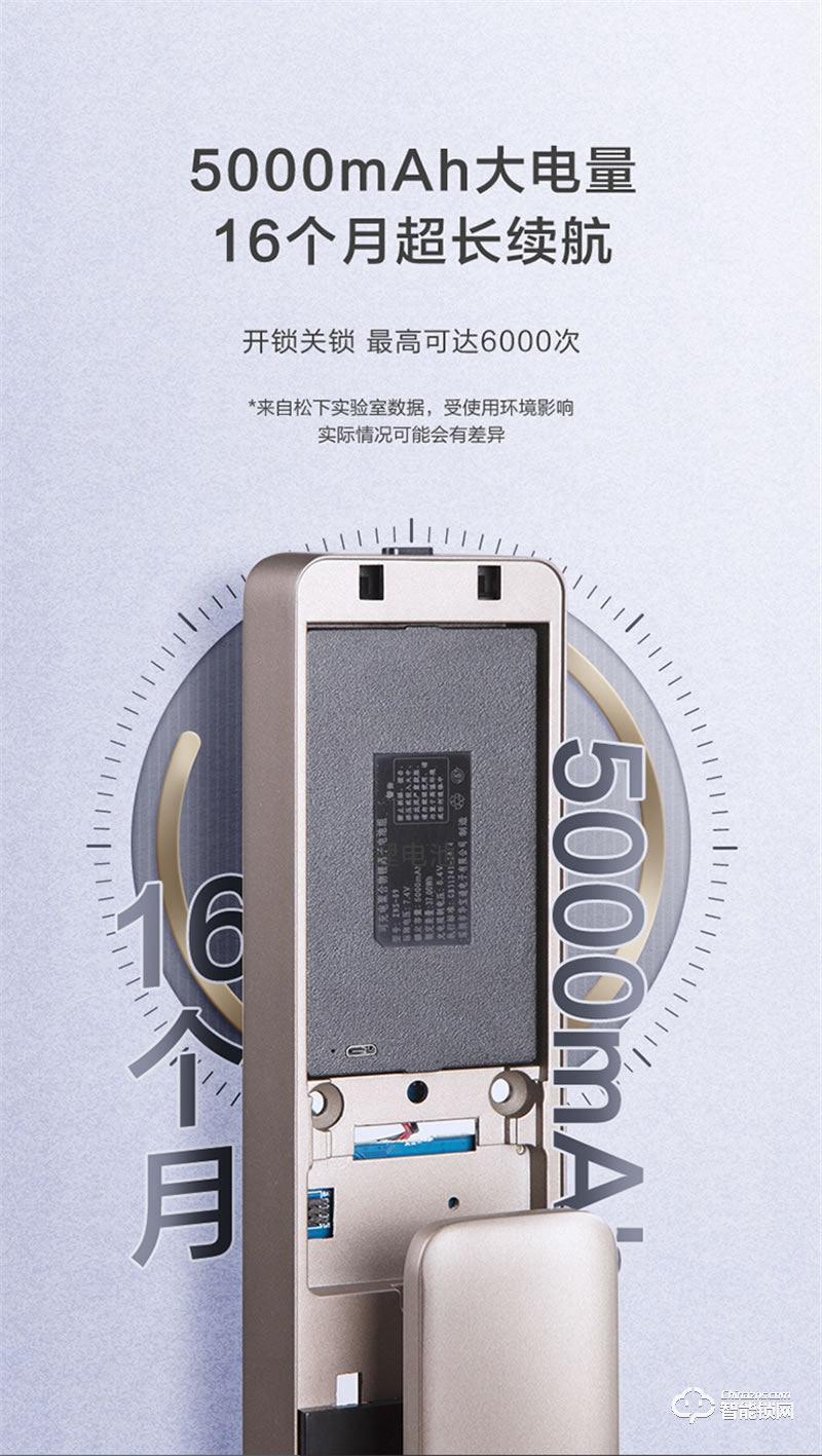 松下指纹锁EMW4112GH 电子锁全自动智能门锁