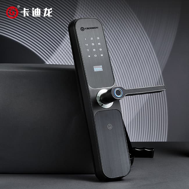 卡迪龙智能锁 磁卡感应通用大门电子密码锁