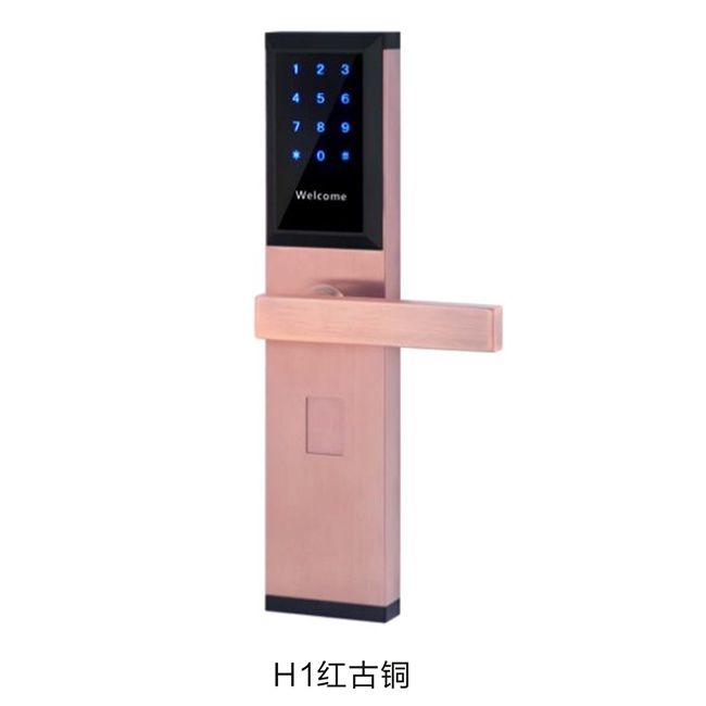 黄金龙智能锁 H1酒店公寓平板密码智能锁