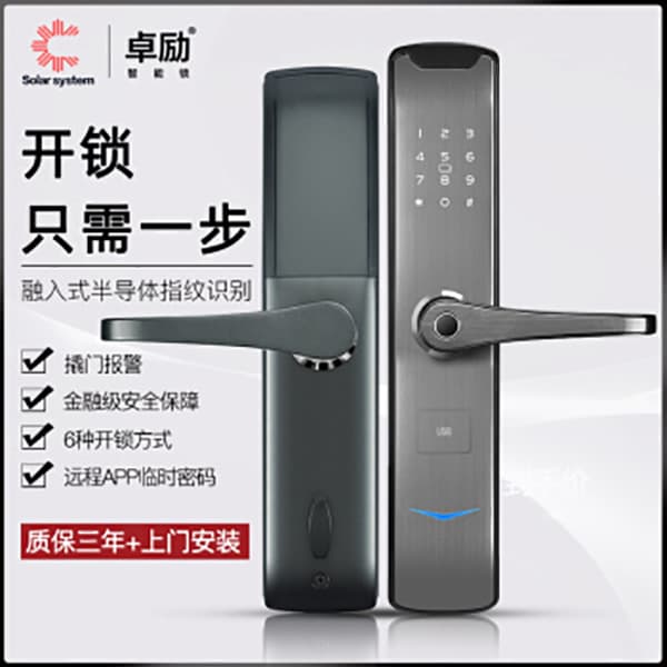 卓励智能锁 ZL11家用防盗门密码锁智能锁