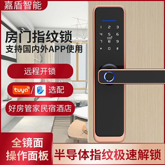 嘉盾智能锁 民宿酒店公寓租房刷卡锁