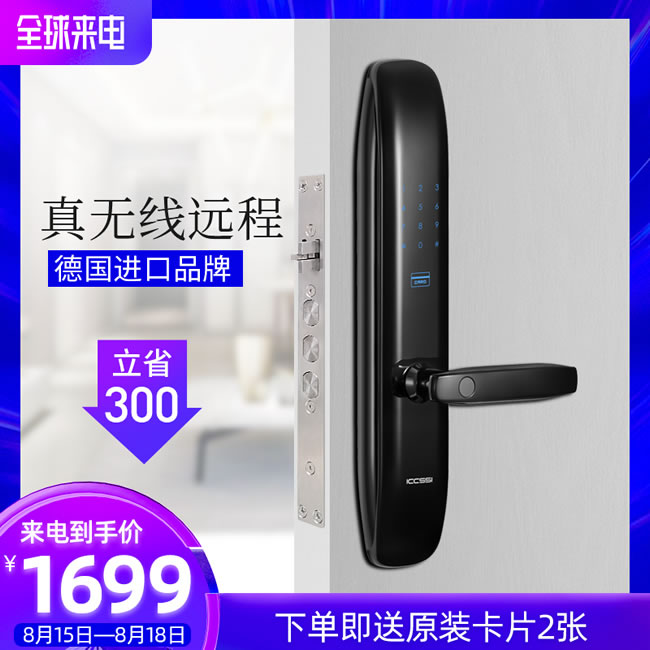 艾栖智能锁 RX-1防盗门密码锁家用智能门锁