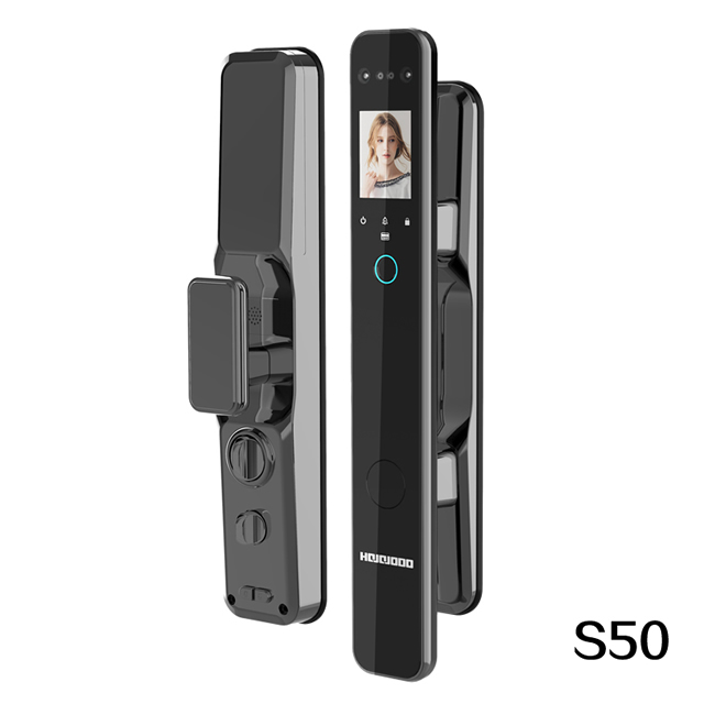 皇家金盾智能锁 S50掌静脉人脸识别锁电子锁