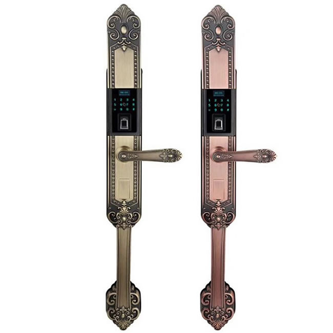 安吉仕智能锁 AJS-088豪华别墅滑盖智能门锁