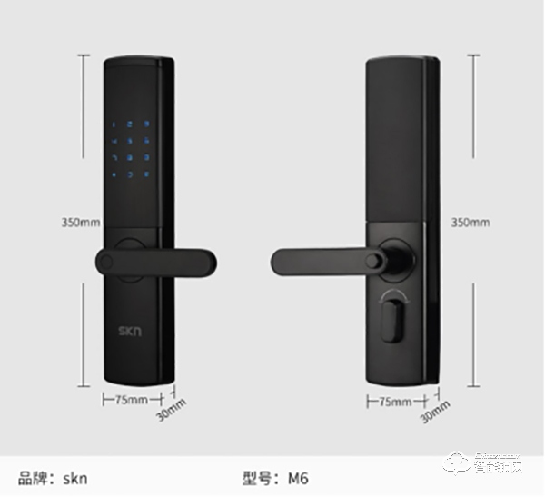 skn智能门锁为您守护一份安全舒适的品质家居生活