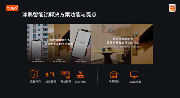 智能锁方案7天对接，1个月完成量产！涂鸦智能全链条赋能门锁厂商