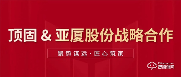 顶固与亚厦集团达成战略合作，双向赋能，聚势共赢
