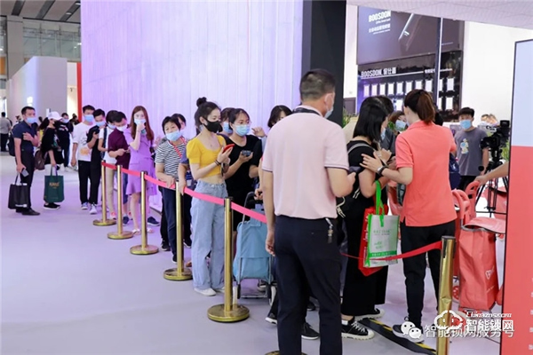 震撼开幕｜第二十三届中国建博会（广州）隆重开幕，保仕盾智能锁展位人气爆棚