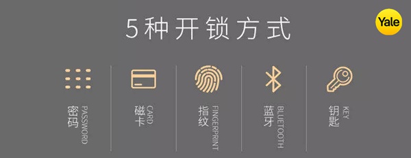 耶鲁智能锁YDM7216-KA，多重安保融合人性化开锁给你超凡体验