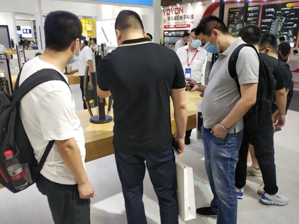 忠恒高配智能锁：中国建博会（广州）展厅人气爆棚