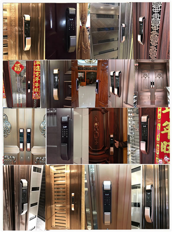 不是每把指纹锁都叫超级指纹锁，钛合金智能锁，超级安全耐磨质感