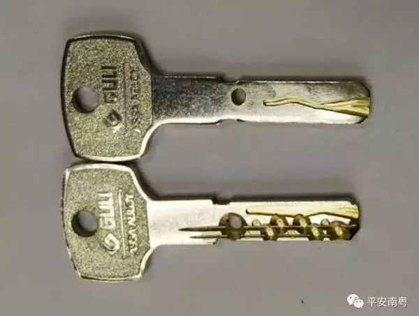 你家门锁是否防盗安全？看一眼钥匙就清楚